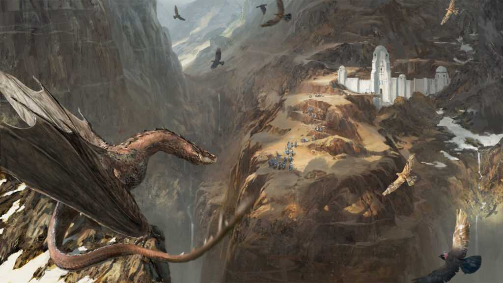 fan art smaug in lo hobbit