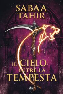 Il cielo oltre la tempesta di Sabaa Tahir (copertina)